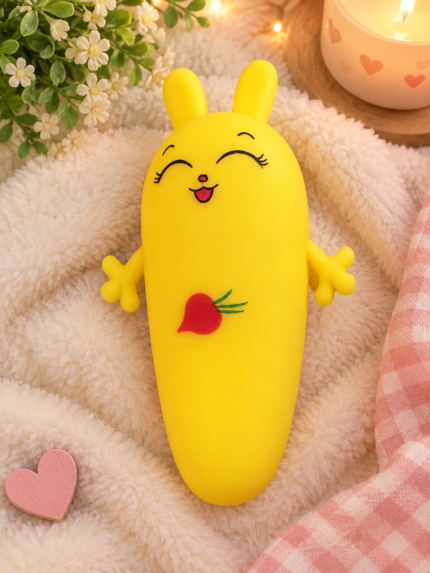Balle Squishy Anti-stress Lapinou