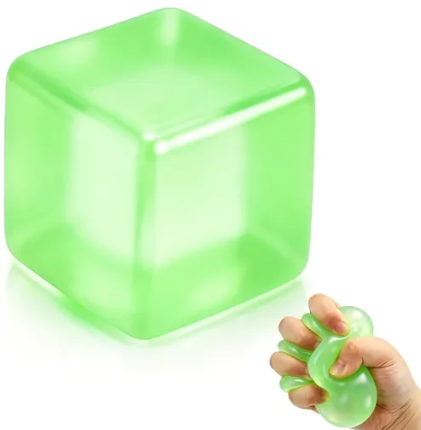 Squishy Anti-stress Glaçon Ice Cube